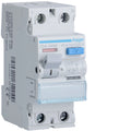 HAGER - Aardlekschakelaar 2P 40A 30mA type A - CDA240E