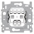 NIKO - Sokkel drukknop 10a, no, 3 aansluitklemmen, insteekklemmen - 170-00005
